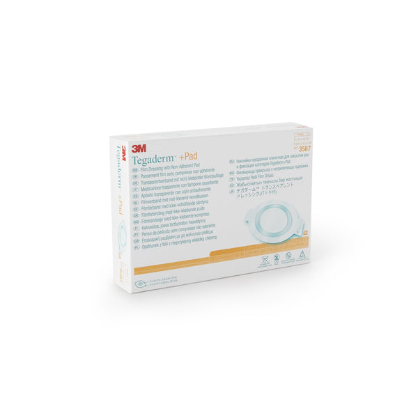 3M™ Tegaderm™ Transparent Film Dressing with Pad, 3½ x 4 Inch