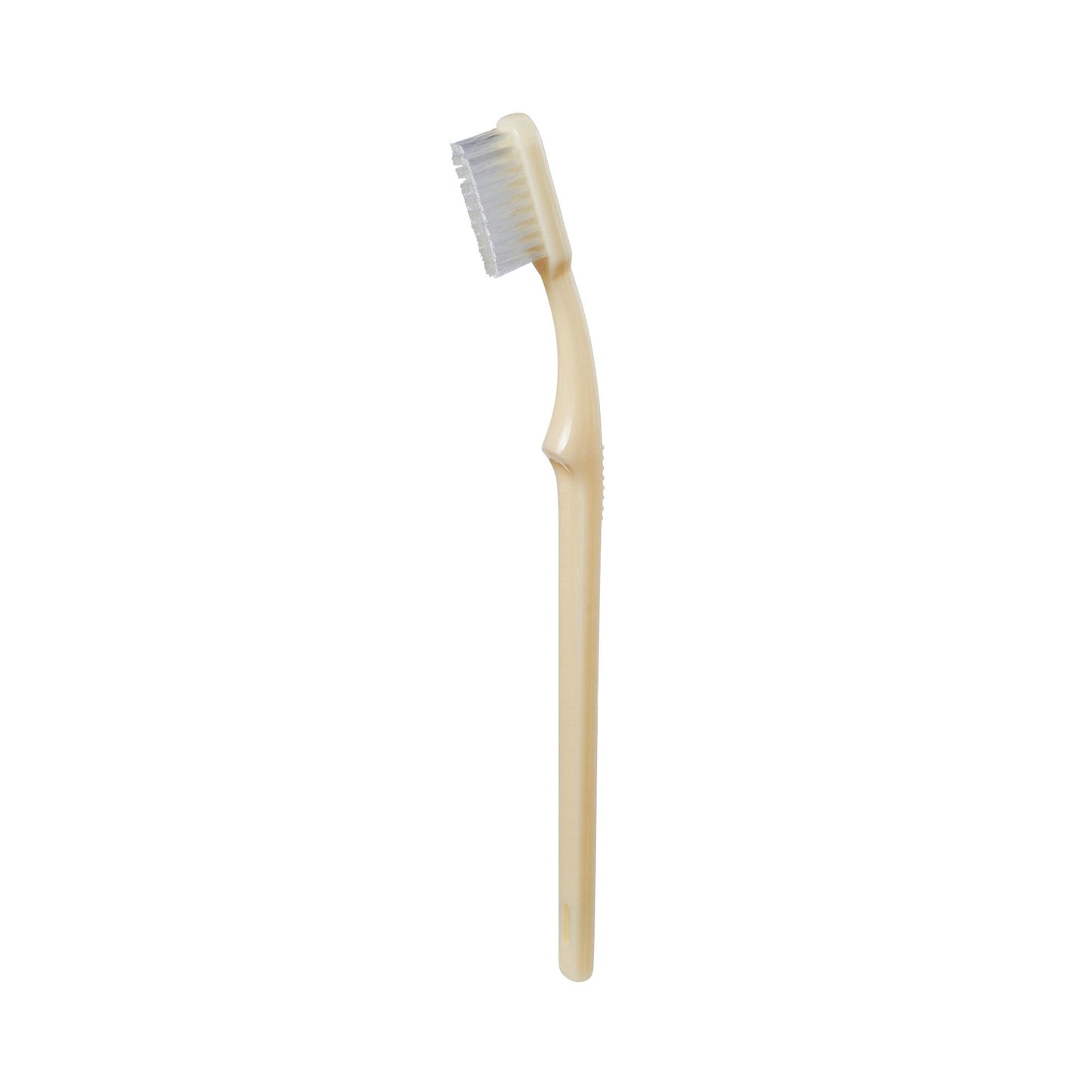 McKesson Toothbrush, Ivory, Medium, 1-1/16" x 3/8" Head, 1/2" x 5-7/8" Handle