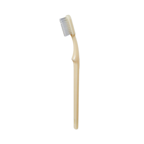 McKesson Toothbrush, Ivory, Medium, 1-1/16" x 3/8" Head, 1/2" x 5-7/8" Handle