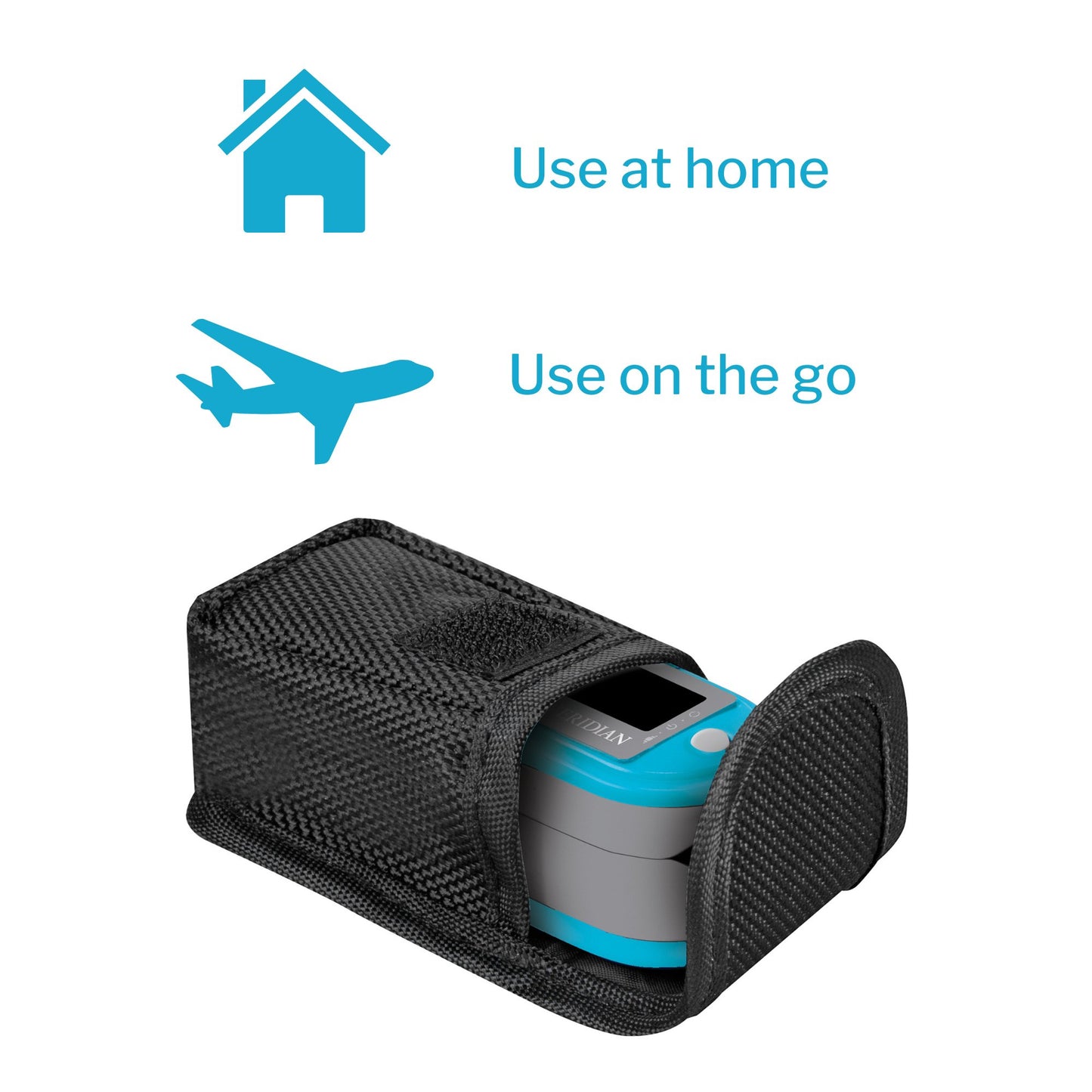 SmartHeart Fingertip Pulse Oximeter for Blood Oxygen Saturation, Deluxe