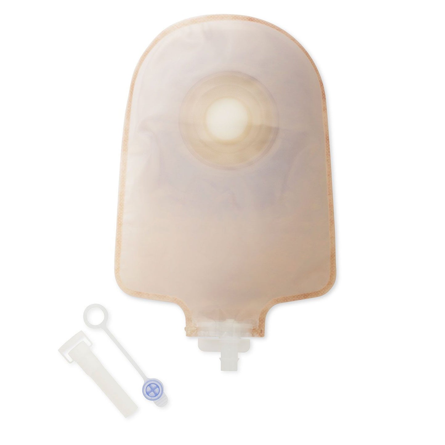 Premier™ 8482 One-Piece Transparent Urostomy Pouch, Pre-cut to Fit 19 mm Stomas