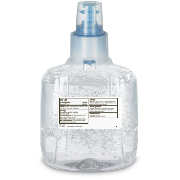 Purell® Advanced Hand Sanitizer 1,200 mL 70% Ethyl Alcohol Gel Green Certified