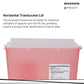 McKesson Prevent® Red Sharps Container, 1.25 Gallon, 10.75 x 10.5 x 4.75 Inch