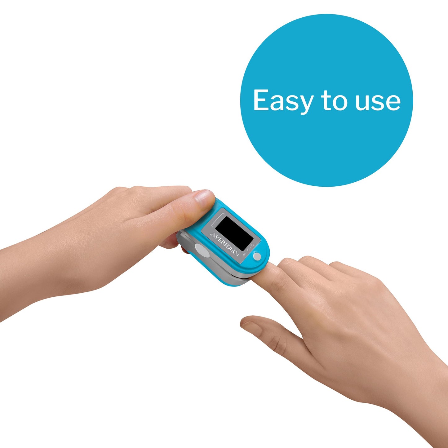 SmartHeart Fingertip Pulse Oximeter for Blood Oxygen Saturation, Deluxe