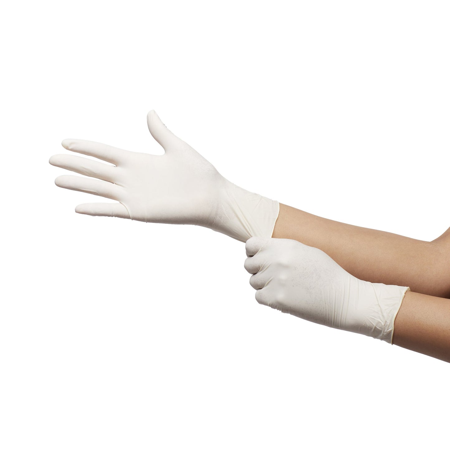 McKesson Confiderm® CL Latex Exam Glove, Large, Ivory