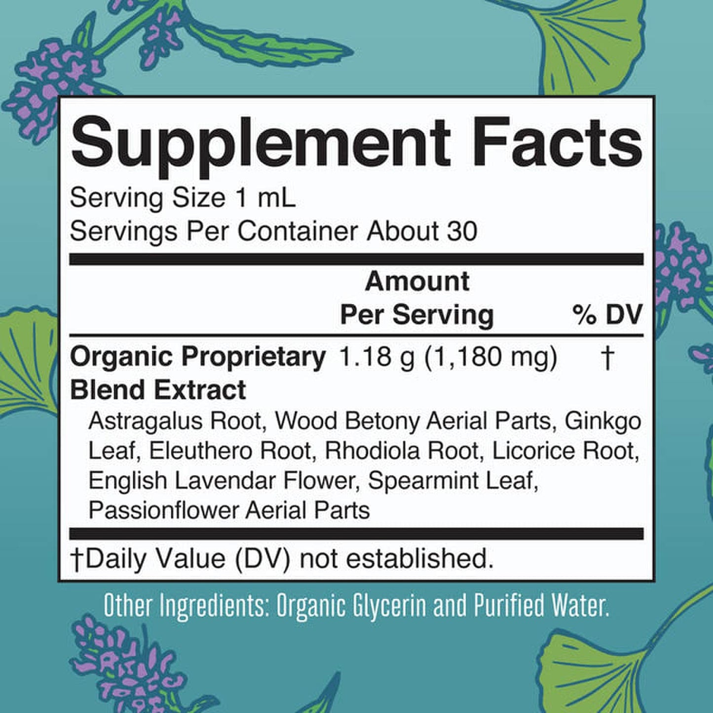 Drp Organic Kid Focus/Attention Herbal 1Oz (6/Cs