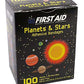American White Cross First Aid Kid Design, Planets and Stars, Adhesive Strips