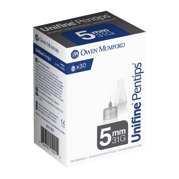Unifine® Pentips® Standard Insulin Pen Needle, 32 Gauge, 4 mm Length