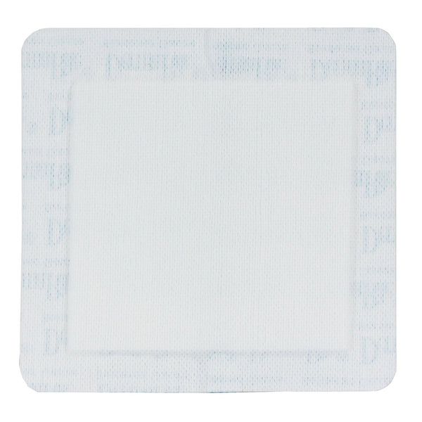 DermaRite® Bordered Gauze White Adhesive Dressing, 4 x 4 Inch