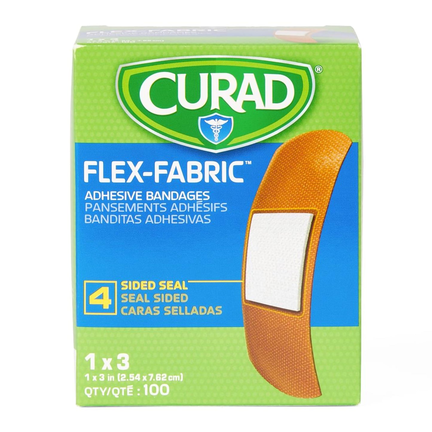 Comfort Cloth® Tan Adhesive Strip, 1 x 3 Inch