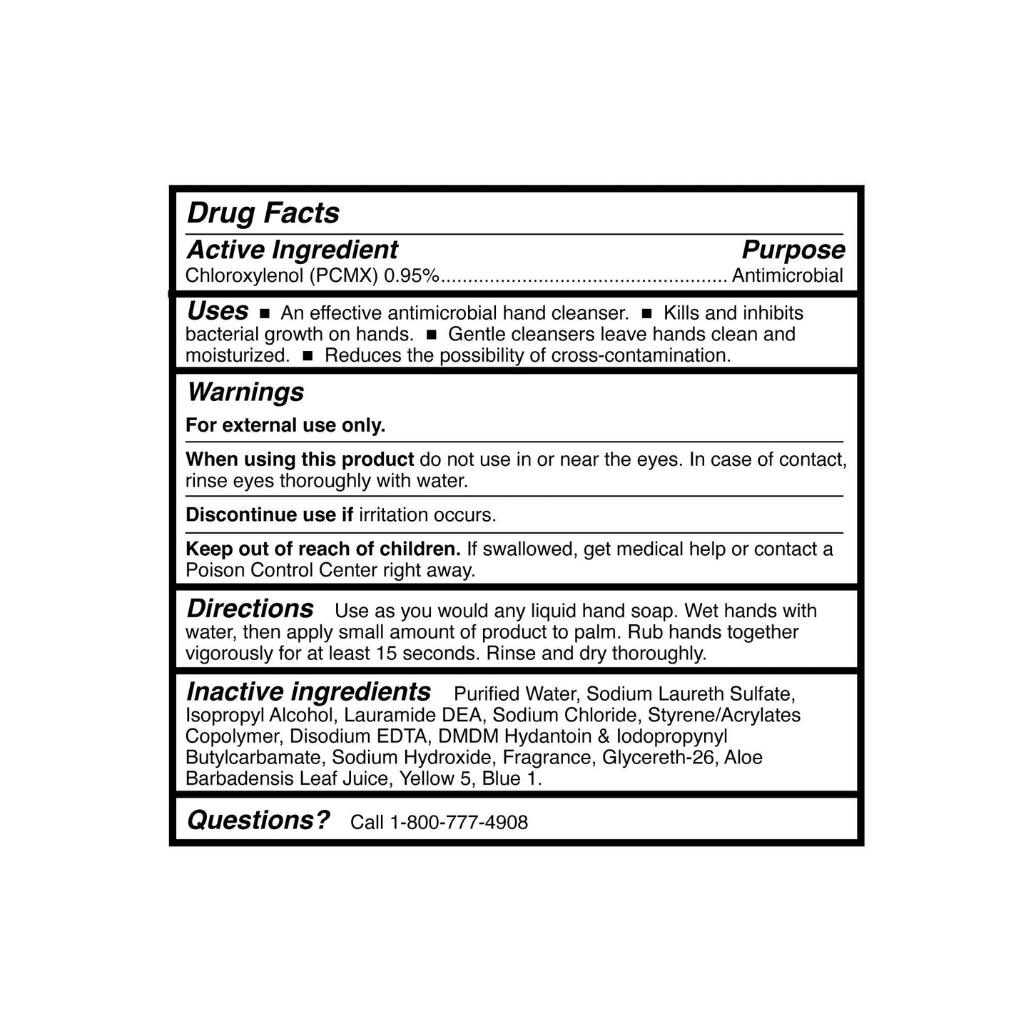 McKesson Antimicrobial Lotion Soap, Herbal Scent, 18-ounce Pump Bottle