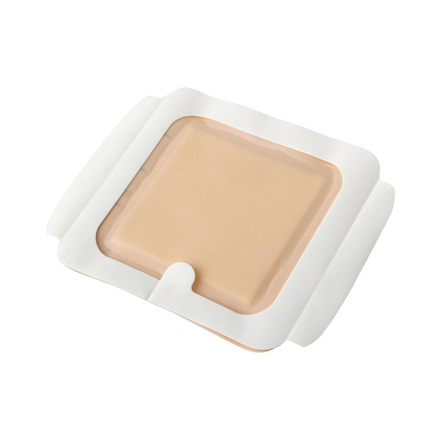 Optifoam® Adhesive with Border Foam Dressing, 4½ x 4½ Inch