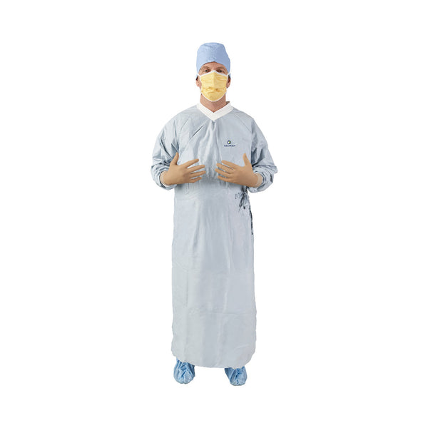 Aero Chrome Surgical Gown with Towel, Large