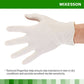 McKesson Confiderm® CL Latex Exam Glove, Large, Ivory
