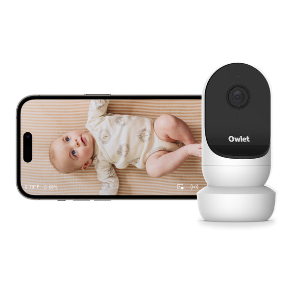 BABY CAM2 SMART HD VIDEO CAM WIFI 2-WAY TALK WHT