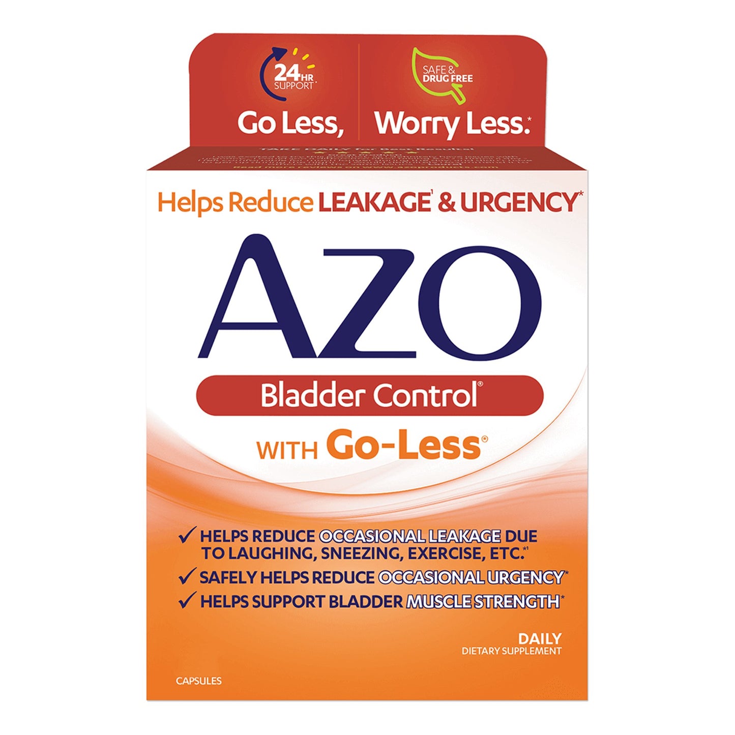 AZO® Bladder Control with Go-Less Capsules