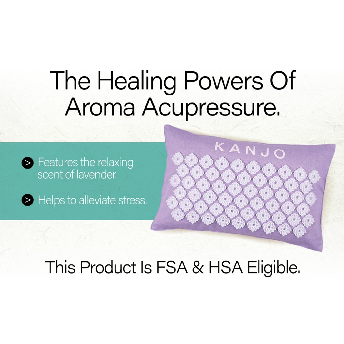 Kanjo Aroma Lavender Acupressure Pillow