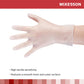 McKesson Confiderm® Vinyl Exam Glove, Large, Clear