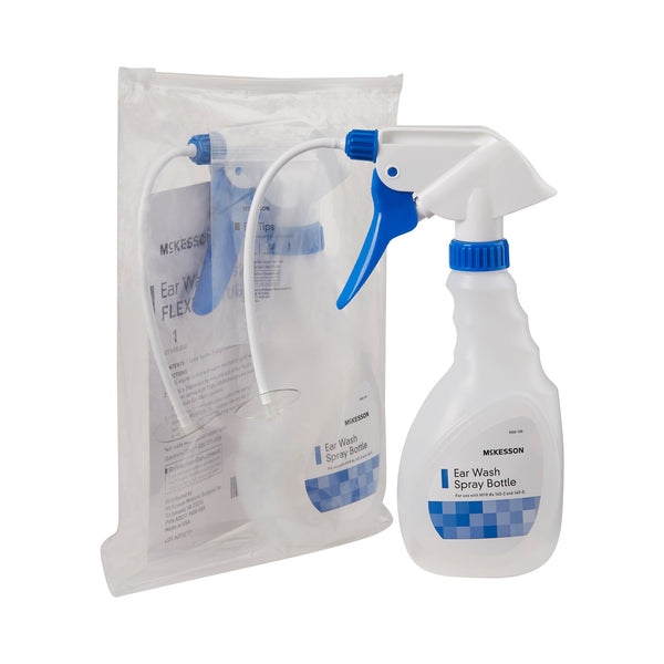 McKesson Ear Wash System with Flexible Tubes and Three Tips