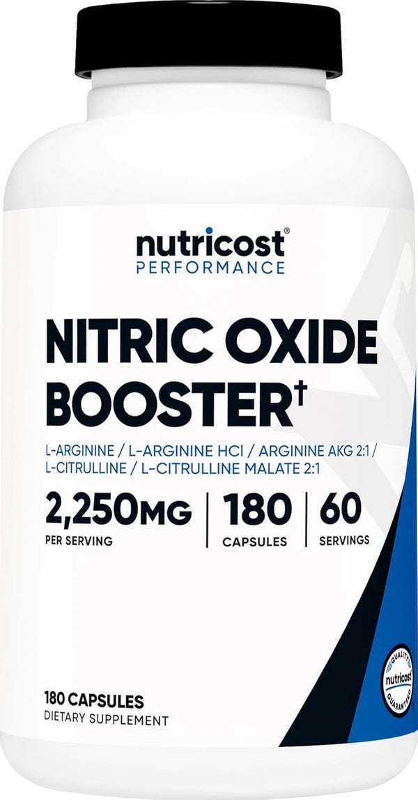 CAP NITRIC OXIDE BOOSTER 2250MG (180/BT 12BT/CS)