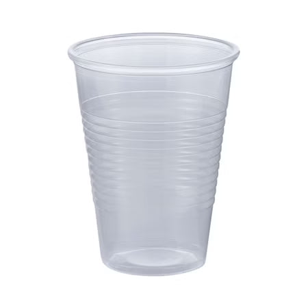 DRINKING PLAS CLR 9OZ (100/PK 25PK/CS)